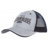 Trucker cap - mod. 4160:Grey melange, Cotton, Black